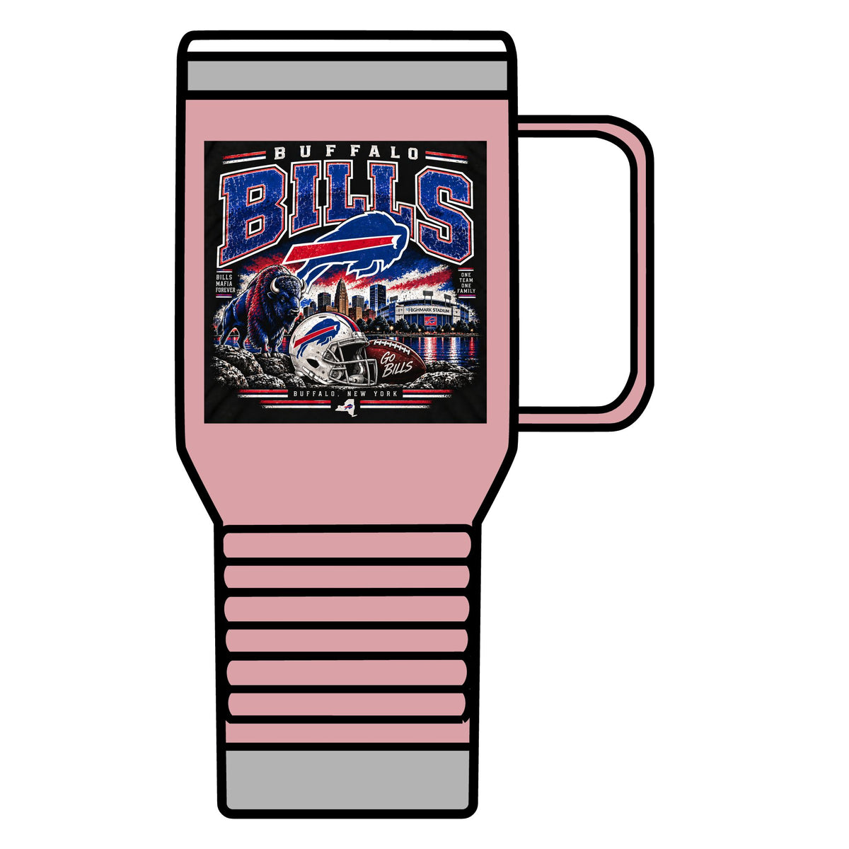 Buffalo Bills Dynasty - 20oz Insulated Mug