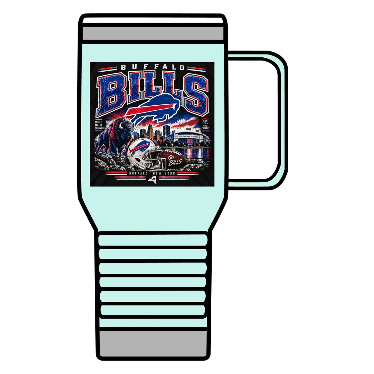 Buffalo Bills Dynasty - 20oz Insulated Mug