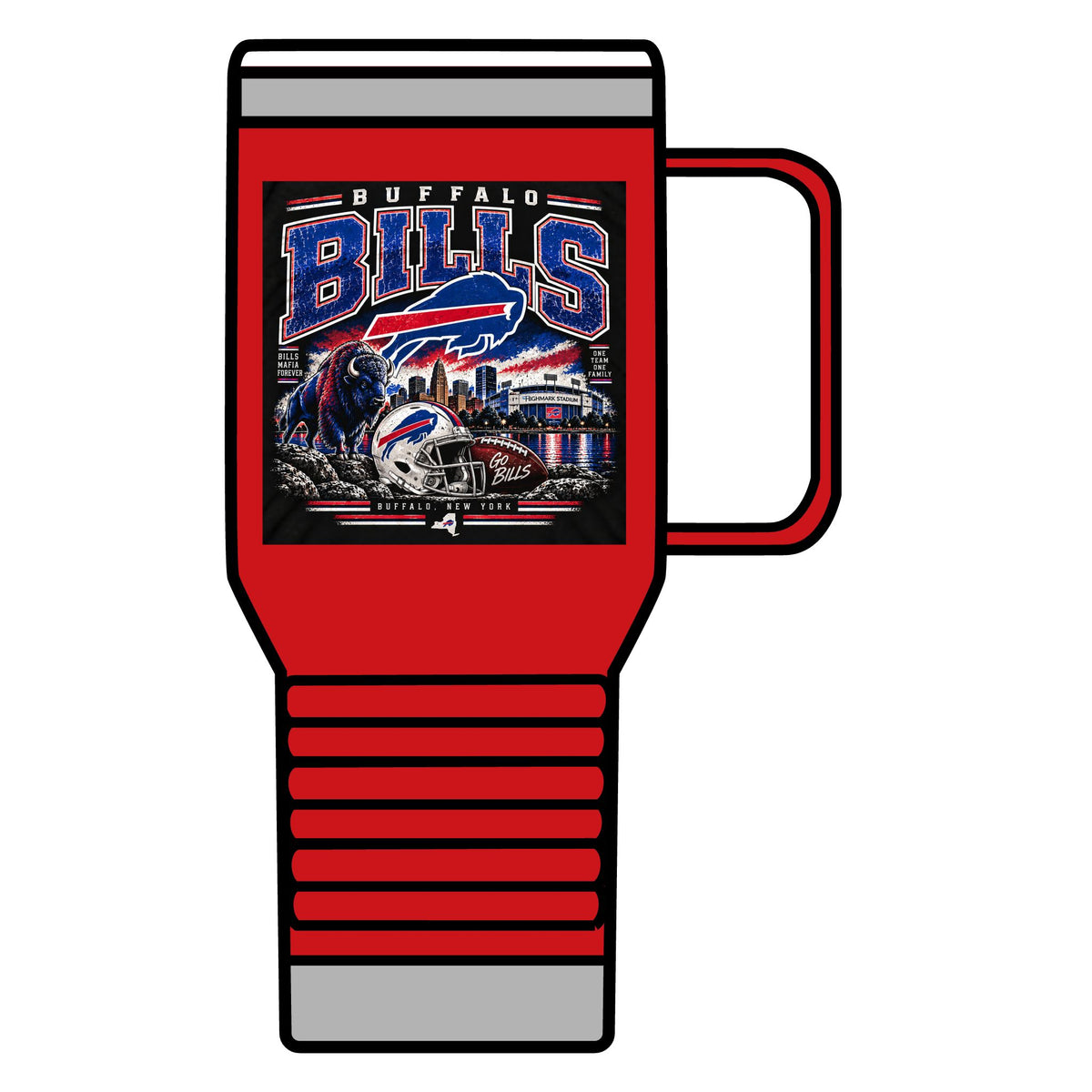 Buffalo Bills Dynasty - 20oz Insulated Mug