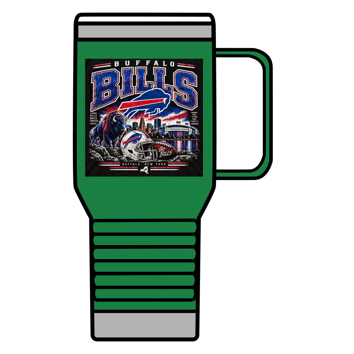 Buffalo Bills Dynasty - 20oz Insulated Mug