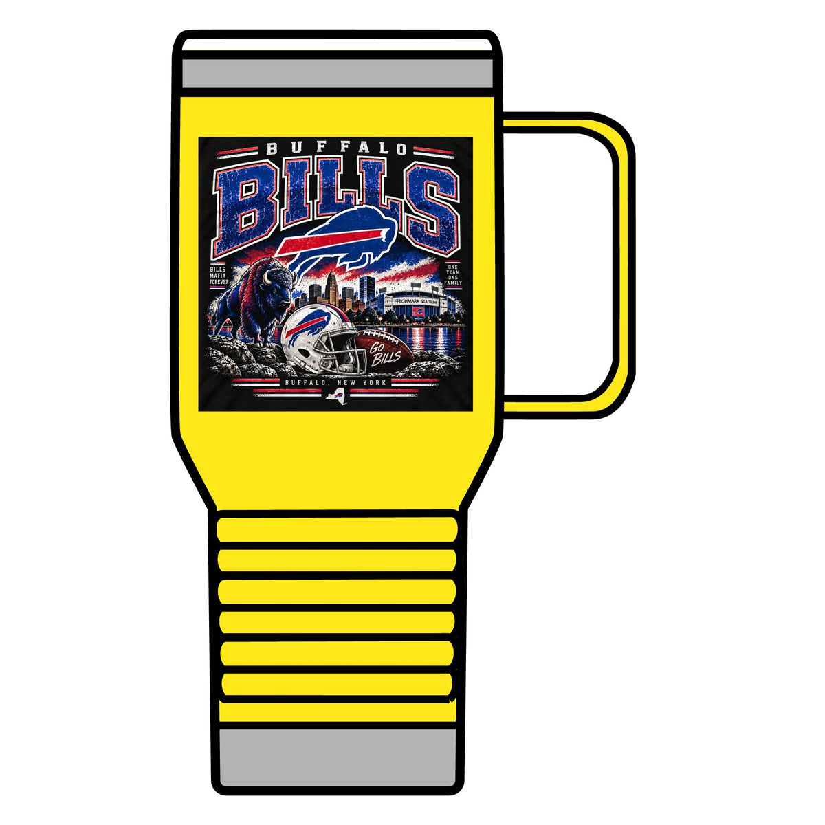 Buffalo Bills Dynasty - 20oz Insulated Mug