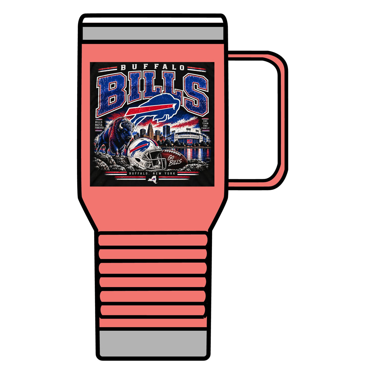 Buffalo Bills Dynasty - 20oz Insulated Mug