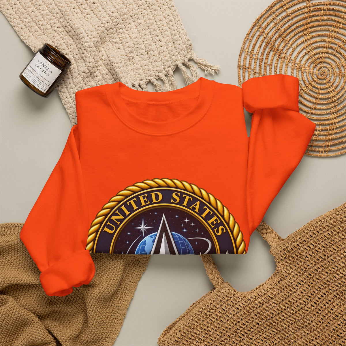 U.S. Space Force Emblem - Crewneck Sweatshirt