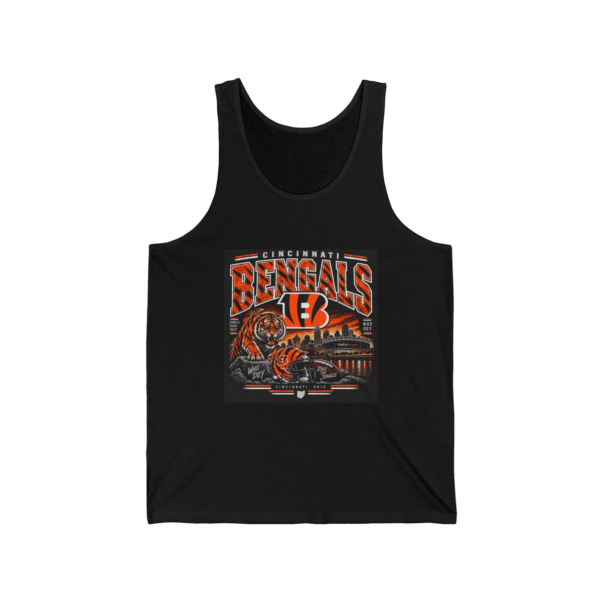 Cincinnati Bengals Jungle Reign - Athletic Tank