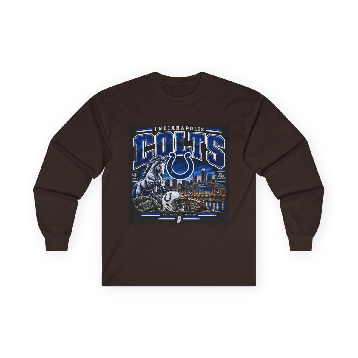 Colts Nation Indianapolis - Unisex Ultra Cotton Long Sleeve Tee