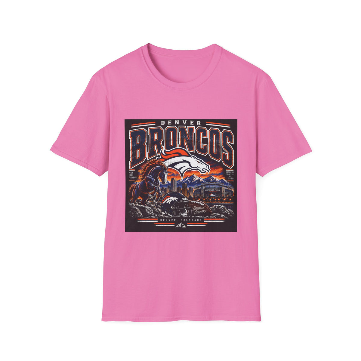 Denver Broncos Mile High Pride - Classic Tee