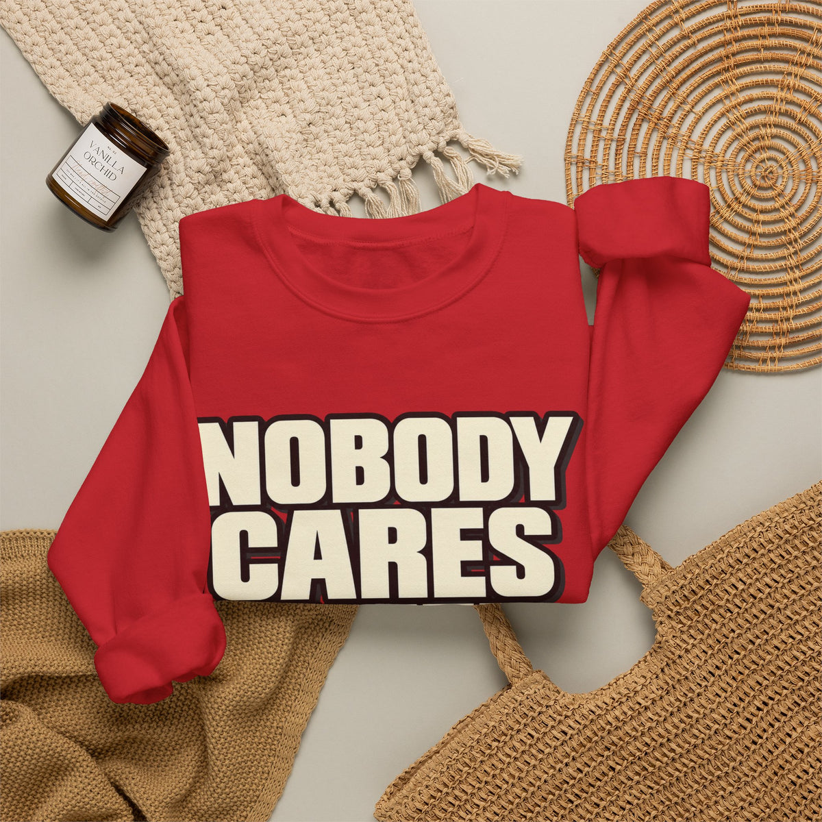 Nobody Cares - Keep Going - Crewneck Sweatshirt