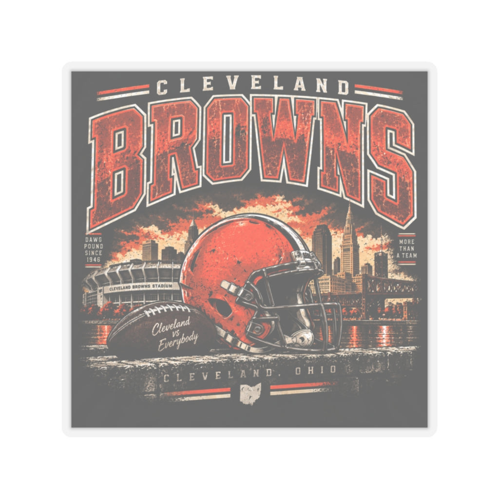 Cleveland Browns - Kiss-Cut Sticker