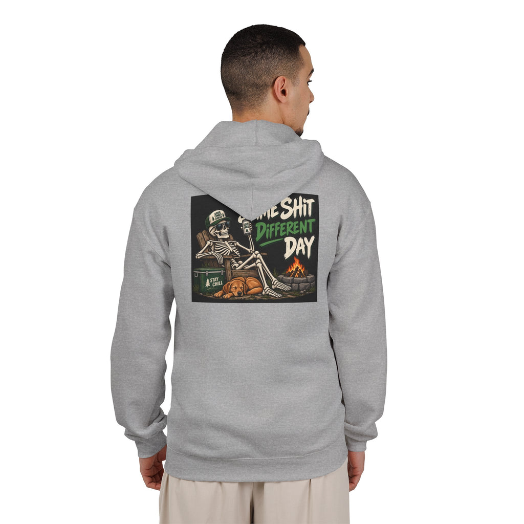 Same Shit Different Day - Full-Zip Hooded Sweatshirt