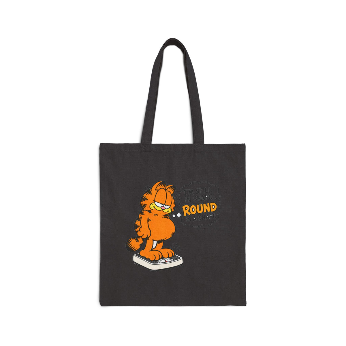 Round Shape Garfield - Canvas Tote