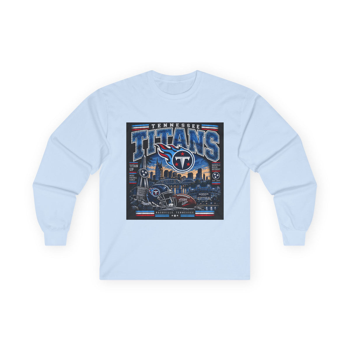 Tennessee Titans Nashville Pride - Unisex Ultra Cotton Long Sleeve Tee