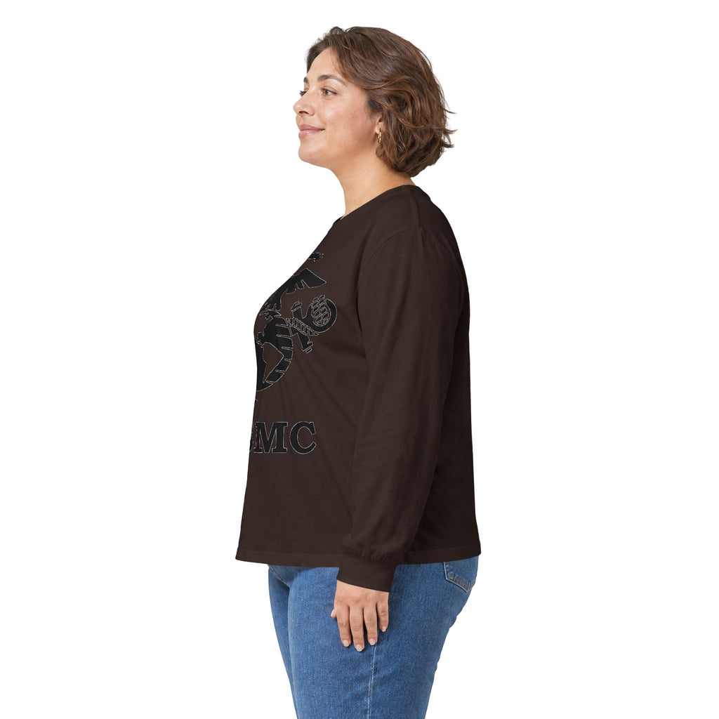 Semper Fi Emblem - Unisex Ultra Cotton Long Sleeve Tee