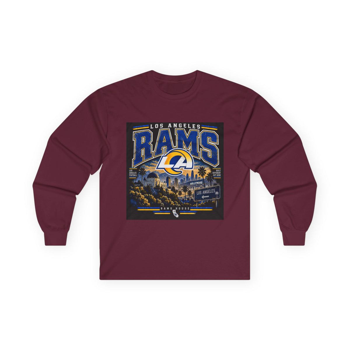 LA Rams House Pride - Unisex Ultra Cotton Long Sleeve Tee