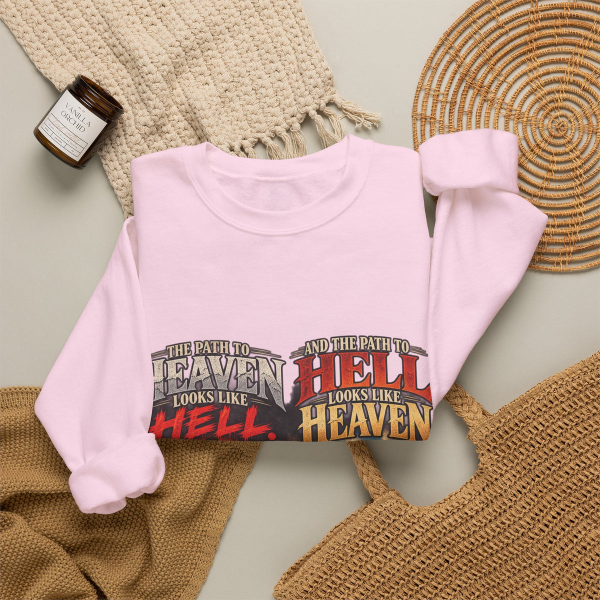 Path To Heaven Path To Hell - Crewneck Sweatshirt