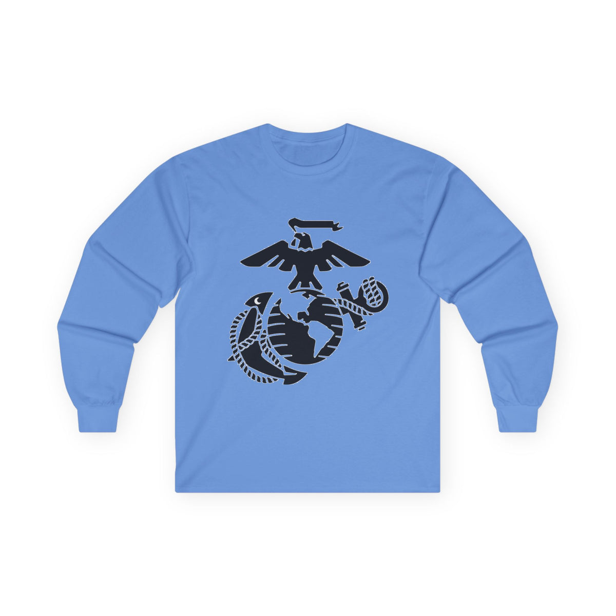 Eagle, Globe & Anchor Emblem - Unisex Ultra Cotton Long Sleeve Tee