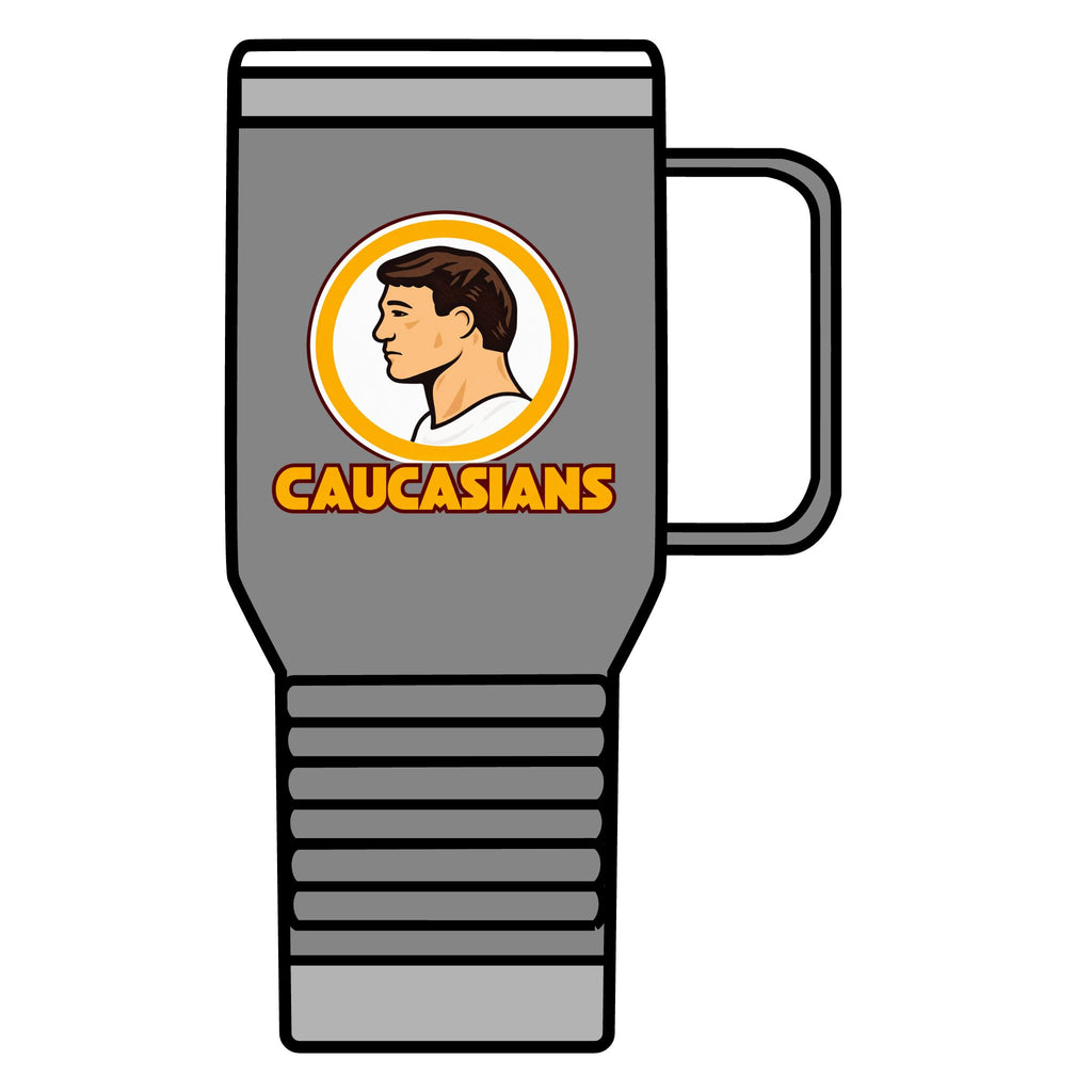 Caucasians - Level Text - 20oz Insulated Mug