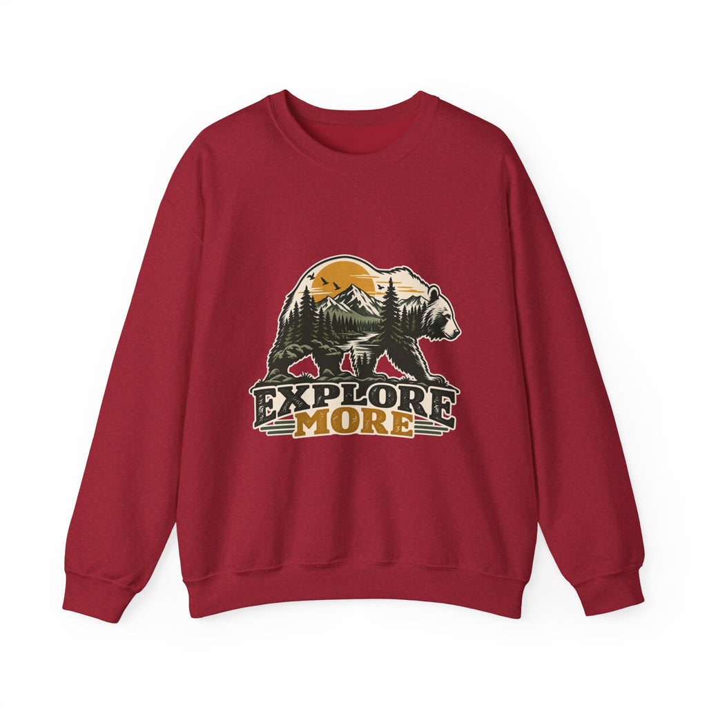 Explore More Bear - Crewneck Sweatshirt