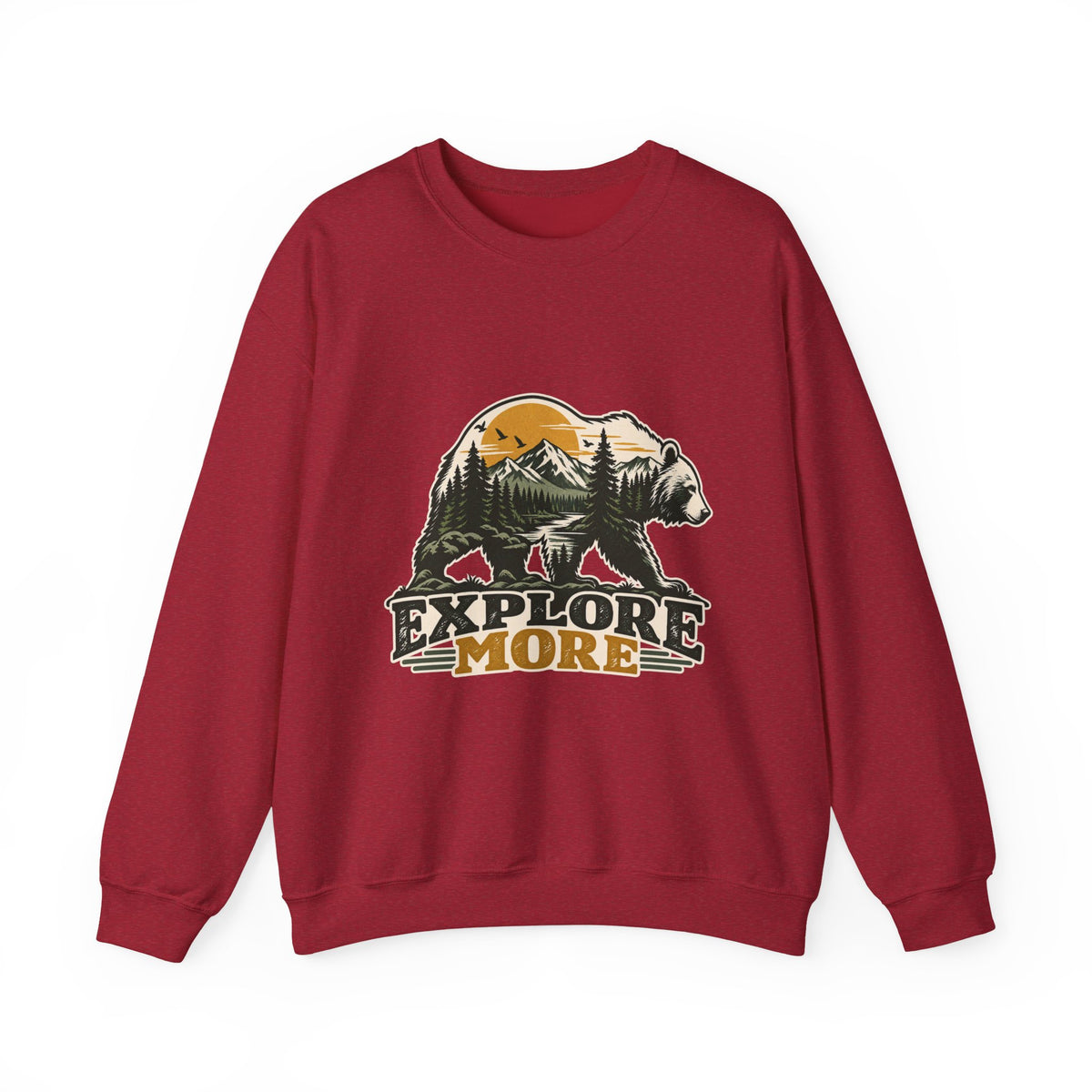 Explore More Bear - Crewneck Sweatshirt