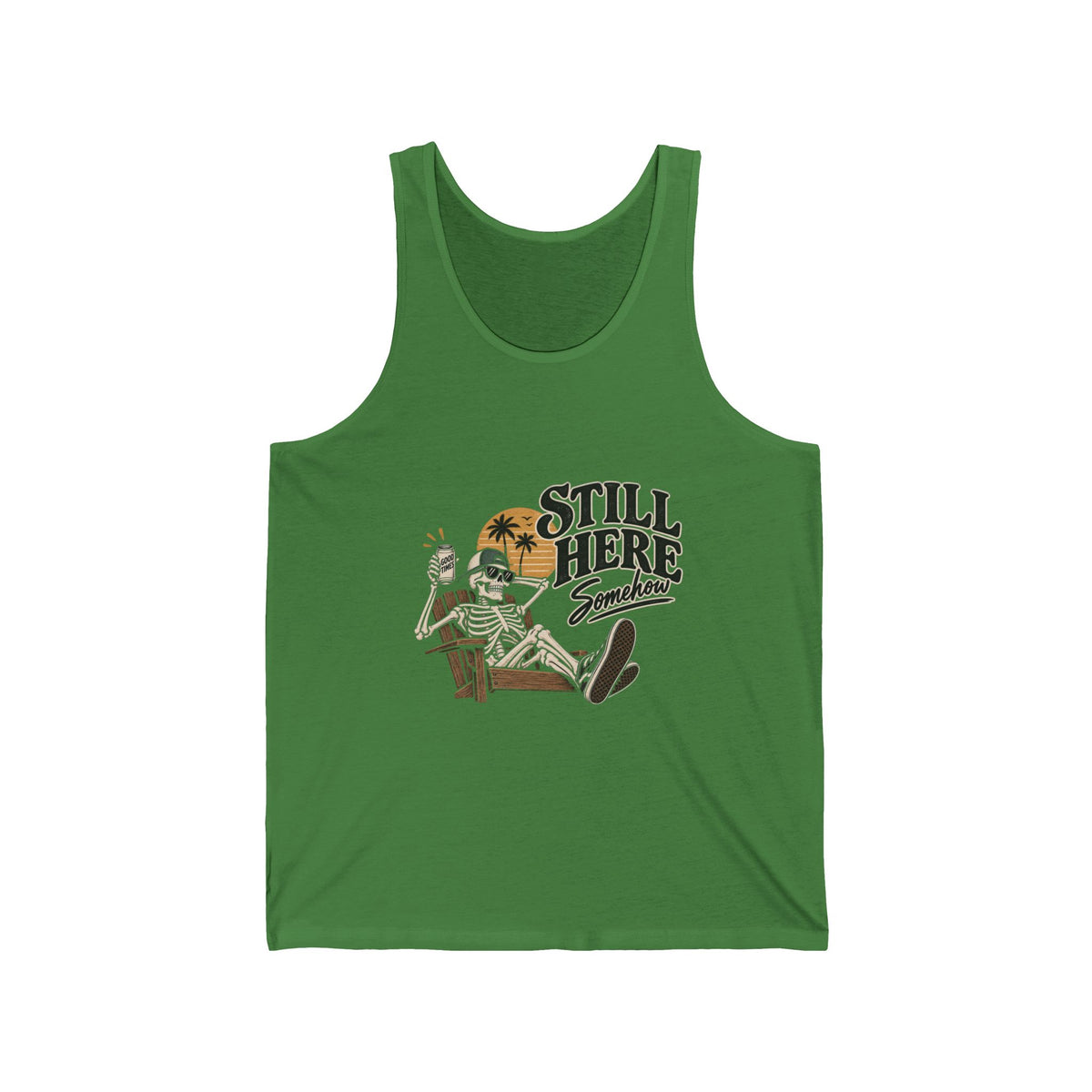 Still Here Somehow - Athletic Tank