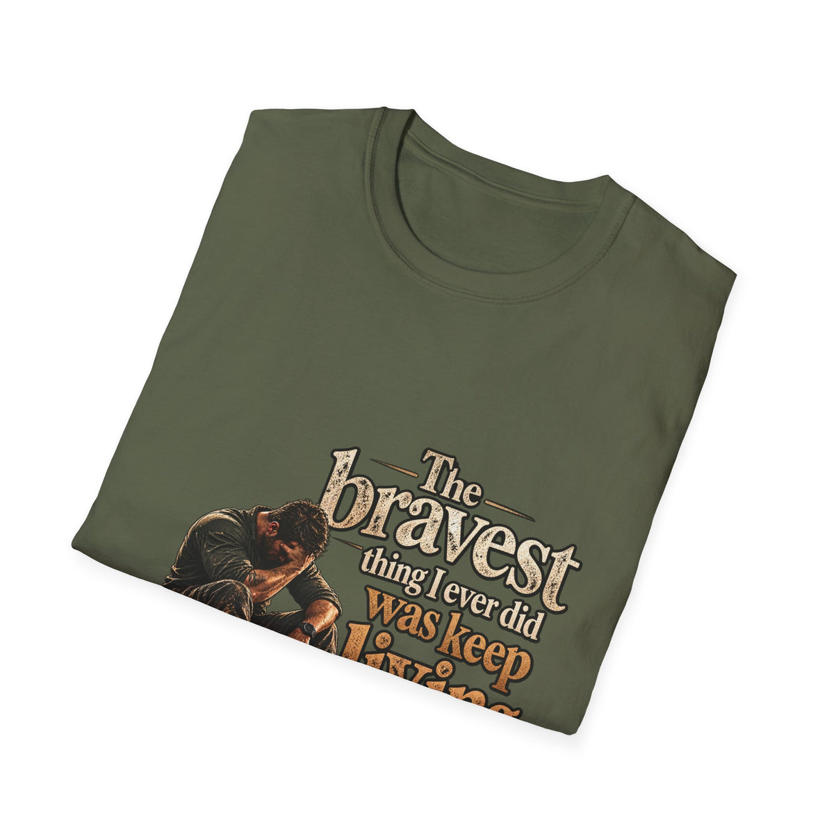 The Bravest Thing I Ever Did Was Keep Living - Classic Tee