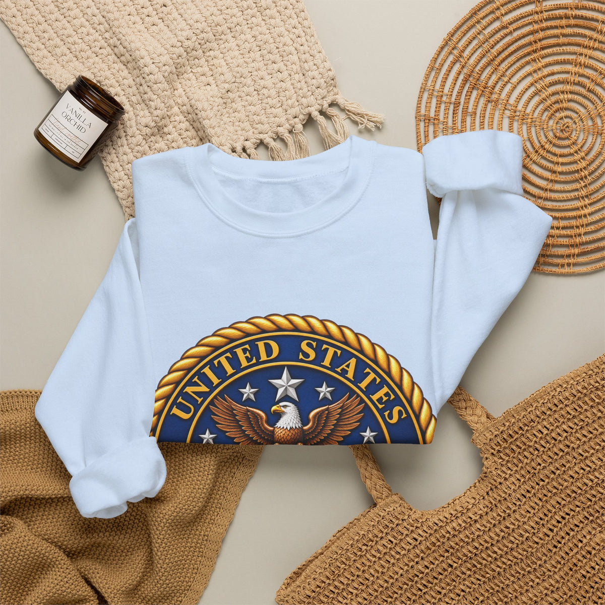U.S. Air Force Emblem - Crewneck Sweatshirt