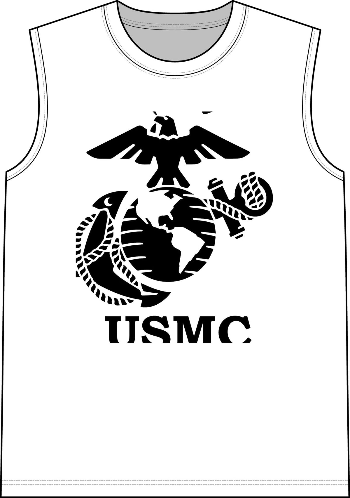 Semper Fi Emblem - Classic Tank