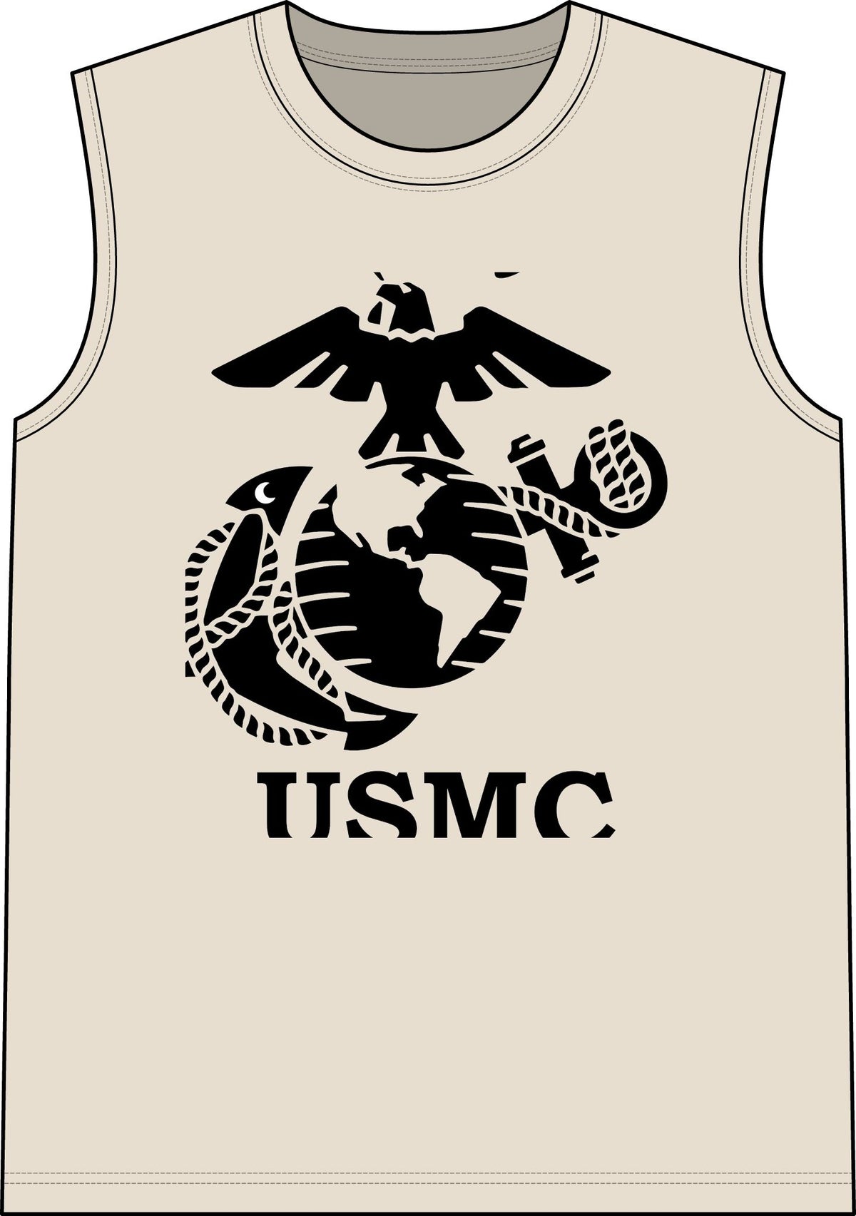 Semper Fi Emblem - Classic Tank