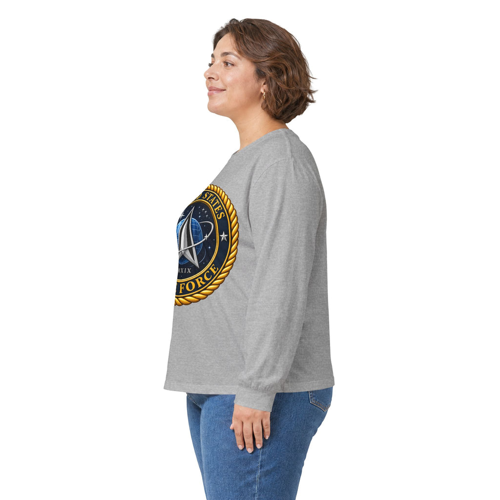 U.S. Space Force Emblem - Unisex Ultra Cotton Long Sleeve Tee