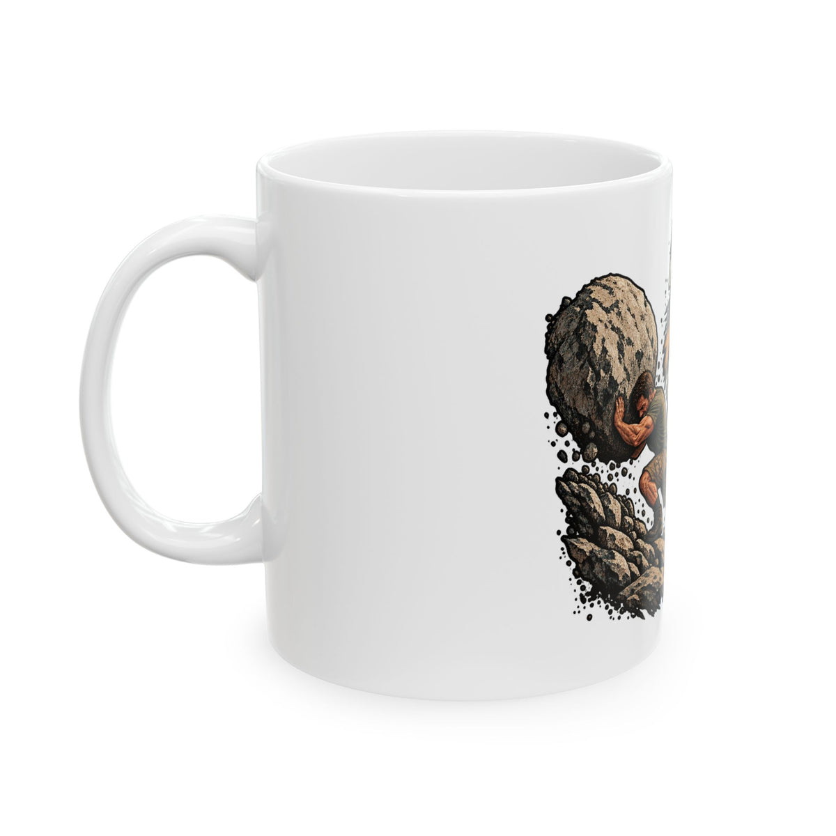 A Man Who Avoids Suffering - Ceramic Mug 11oz and 15oz