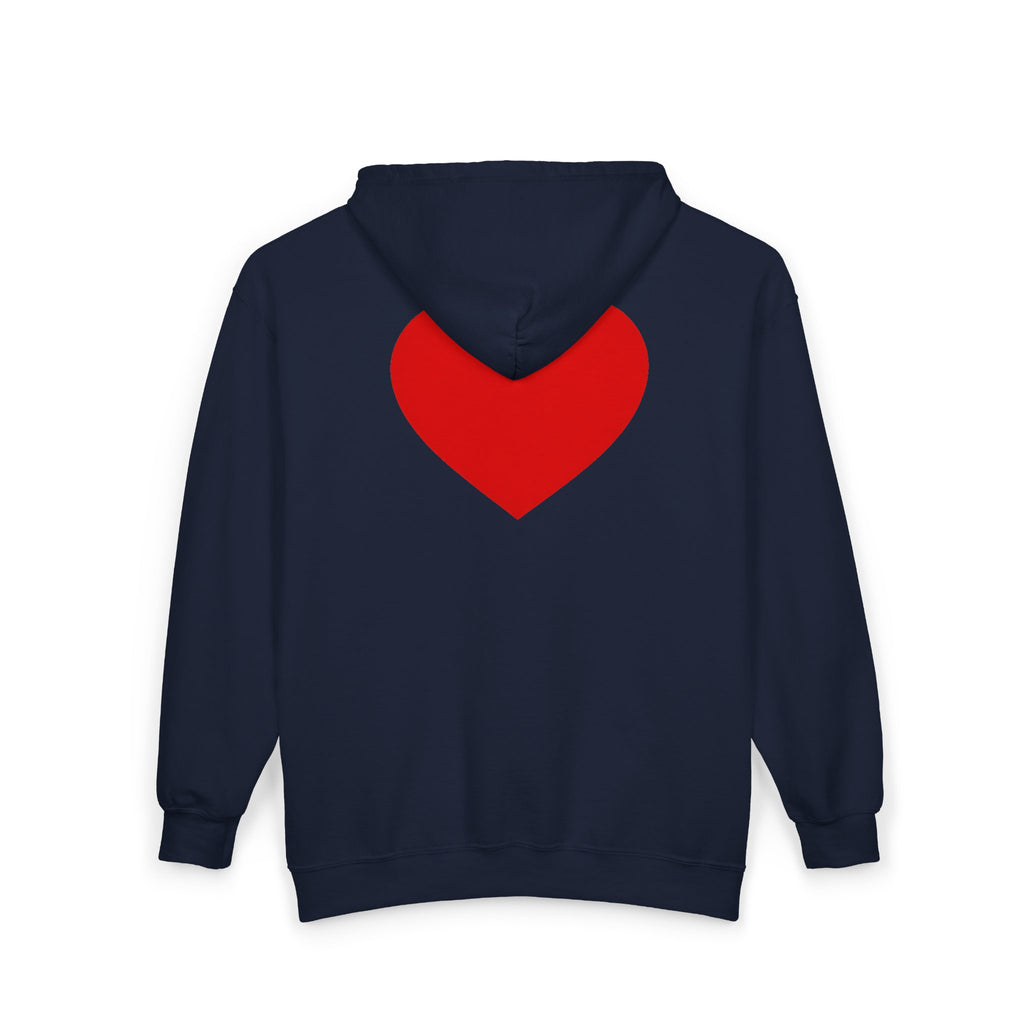 Heart - Full-Zip Hooded Sweatshirt
