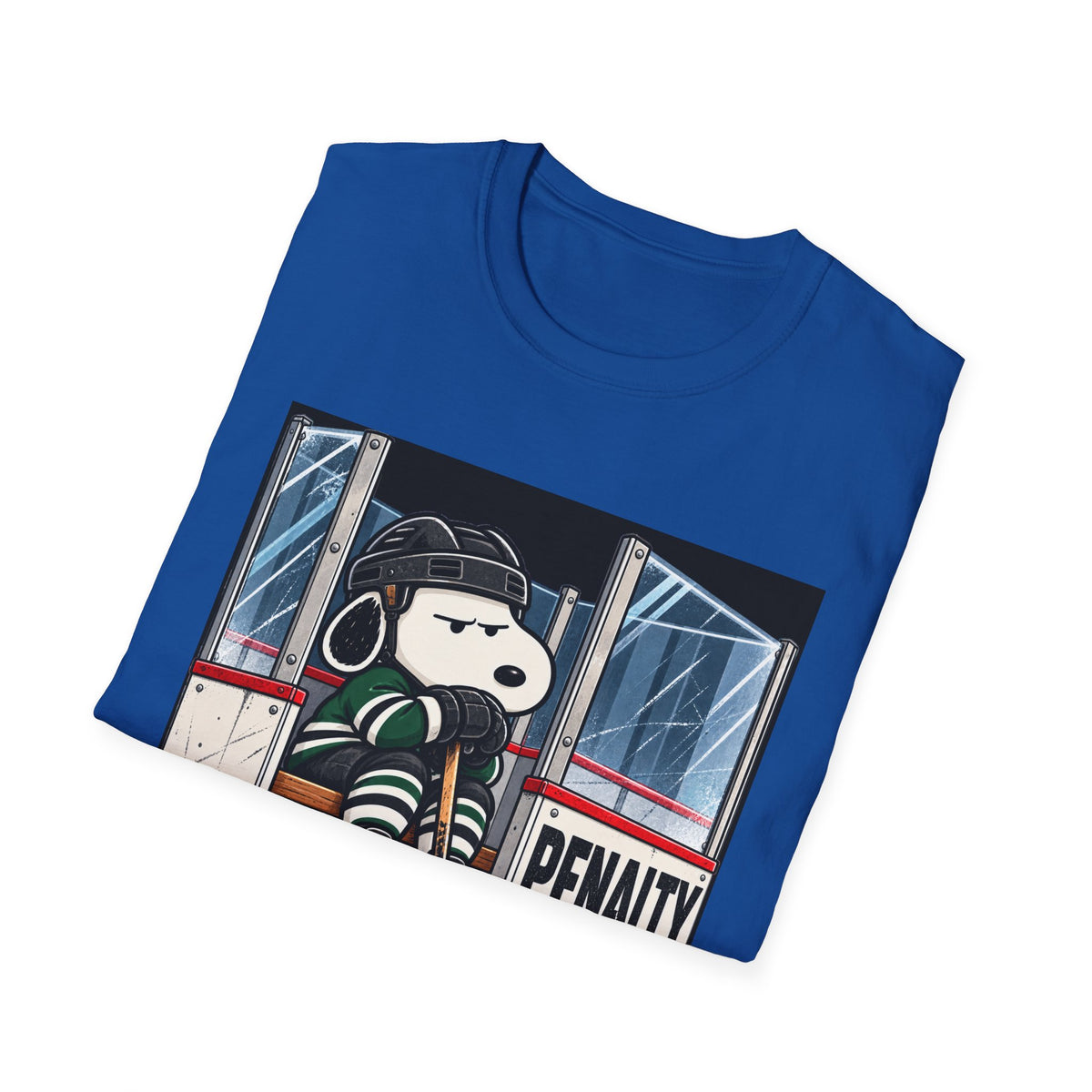 Snoopy Hockey Penalty Box Green - Classic Tee