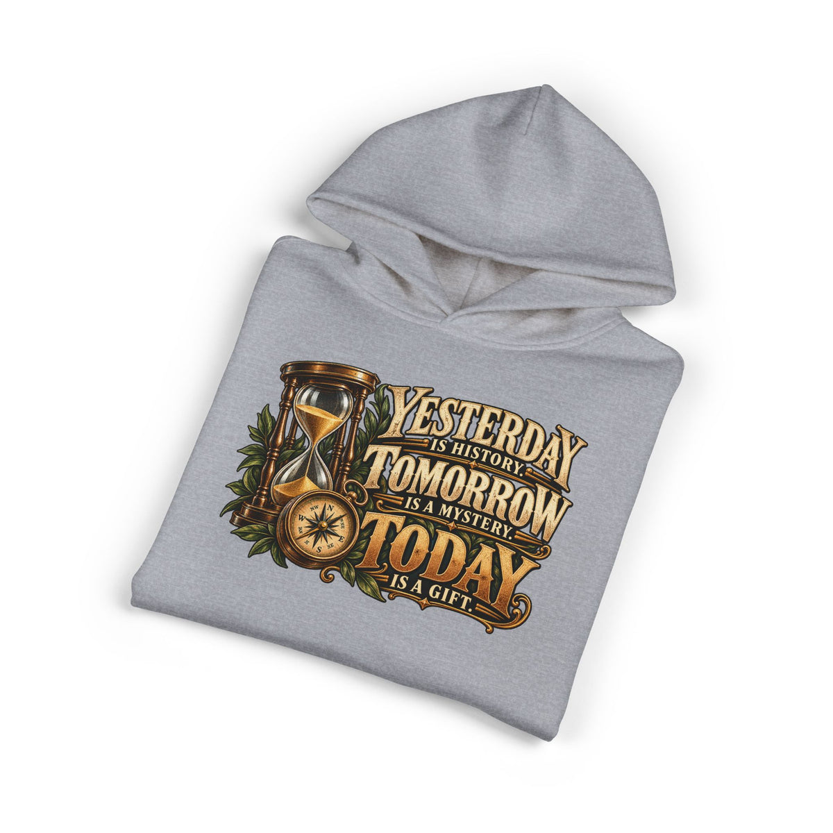 Yesterday Tomorrow Today - Transparent - Hoodie