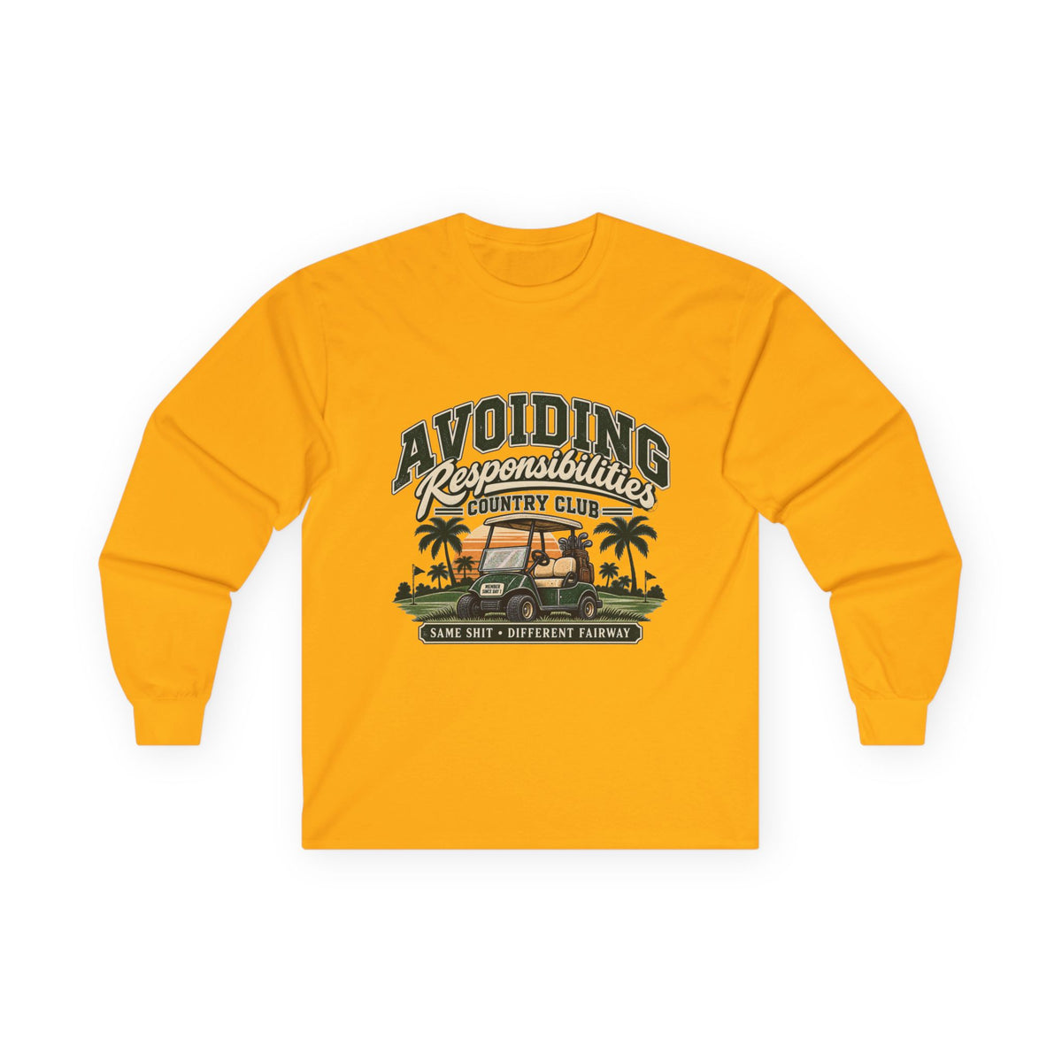 Avoiding Responsibility Country Club - Unisex Ultra Cotton Long Sleeve Tee