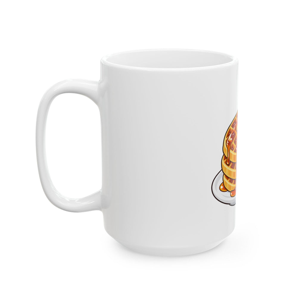 Cartoon Waffles - Ceramic Mug 11oz and 15oz