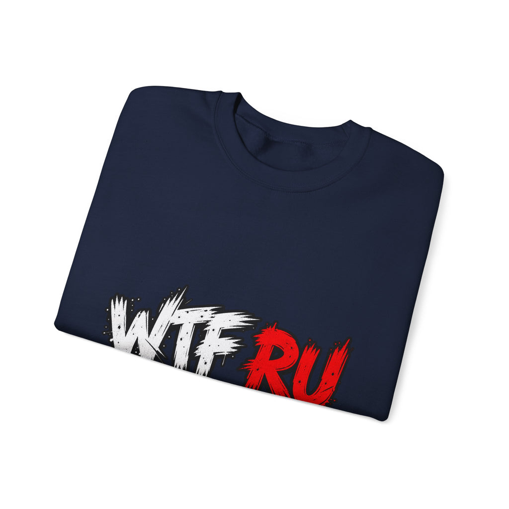 WTF RU LOOKIN AT - Crewneck Sweatshirt