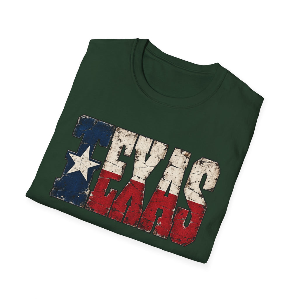 Texas Flag Block Letters - Classic Tee