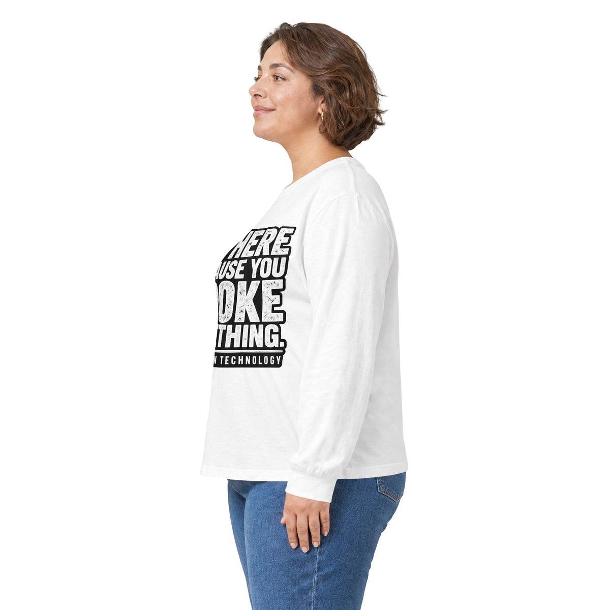 Broke Something - Unisex Ultra Cotton Long Sleeve Tee