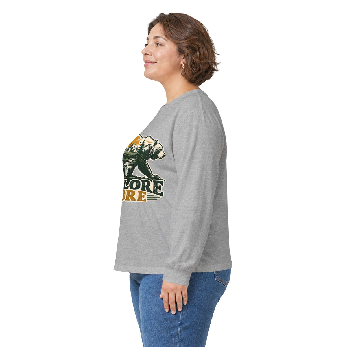 Explore More Bear - Unisex Ultra Cotton Long Sleeve Tee