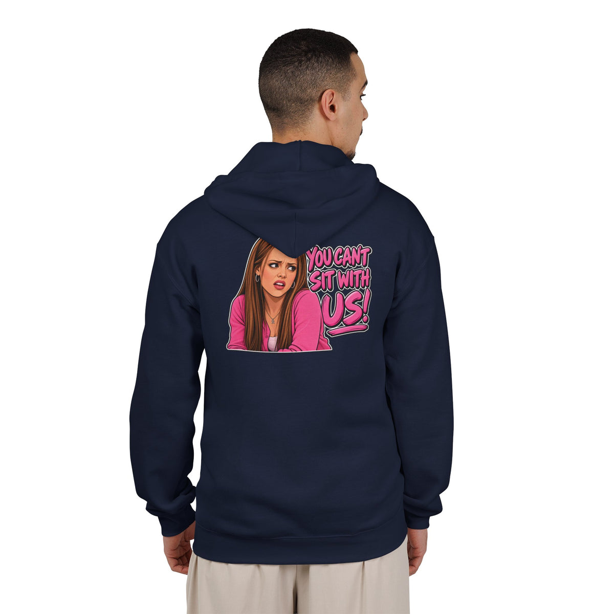 You Cant Sit With Us - Full-Zip Hooded Sweatshirt
