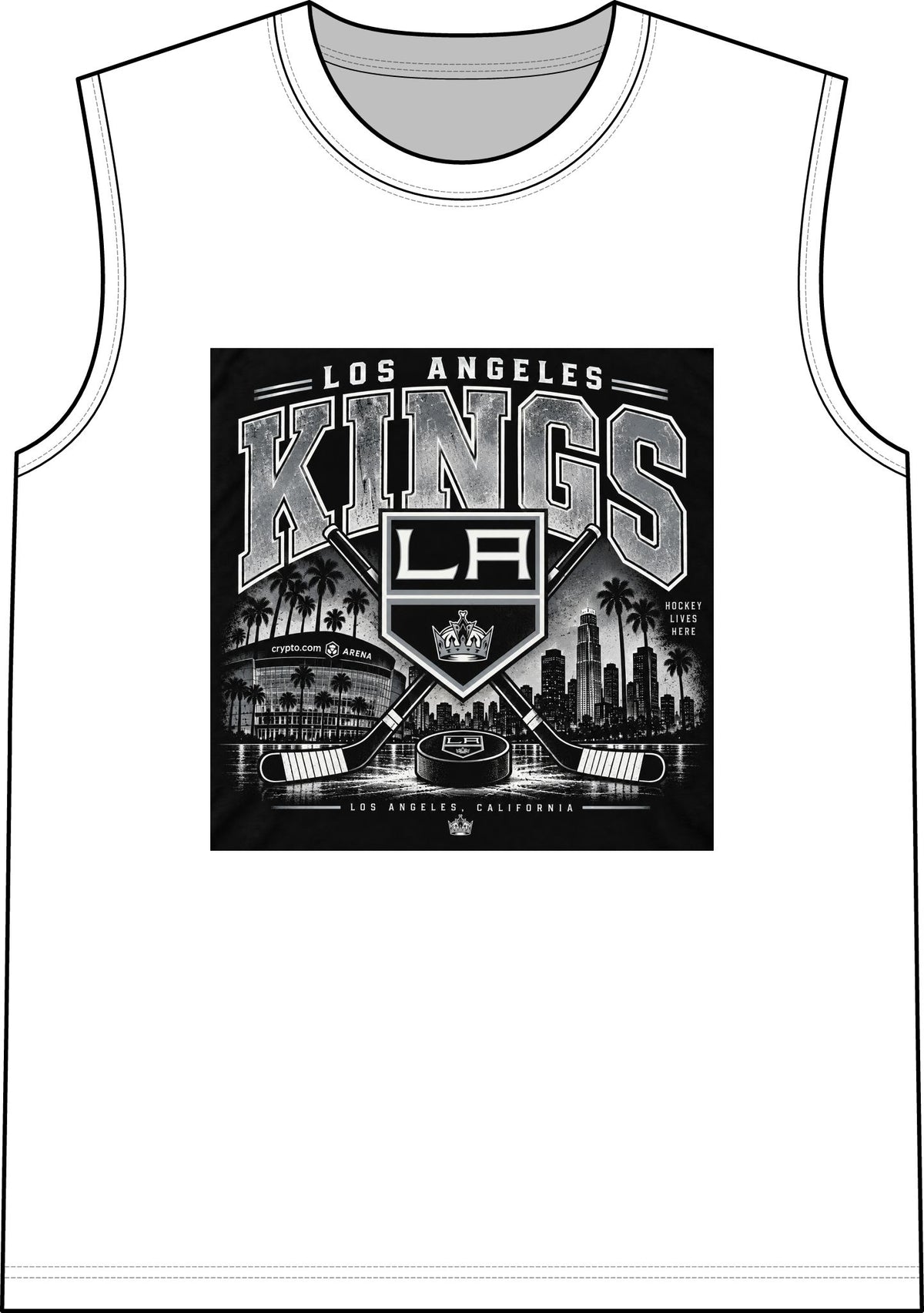 LA Kings Hockey Lives Here - Classic Tank