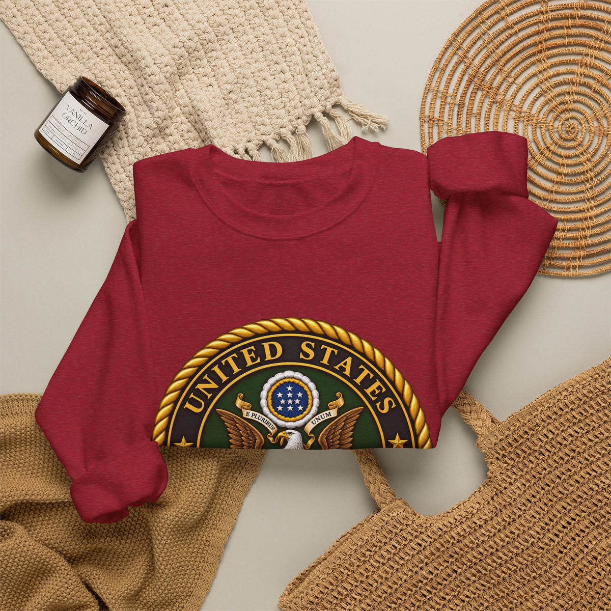 U.S. Army Emblem - Crewneck Sweatshirt