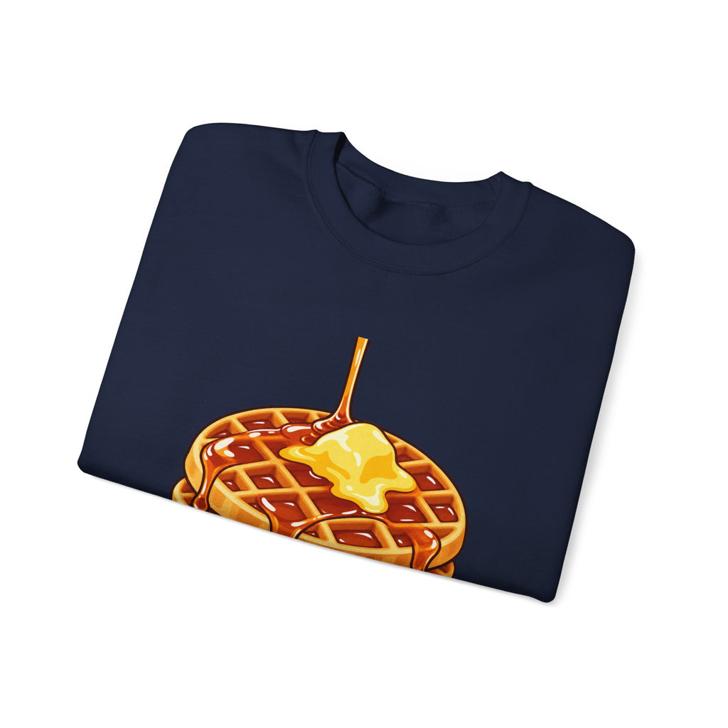 Cartoon Waffles - Crewneck Sweatshirt