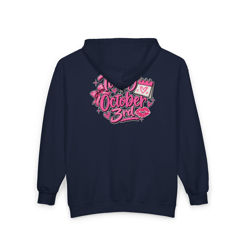 Today Is October 3rd - Full-Zip Hooded Sweatshirt