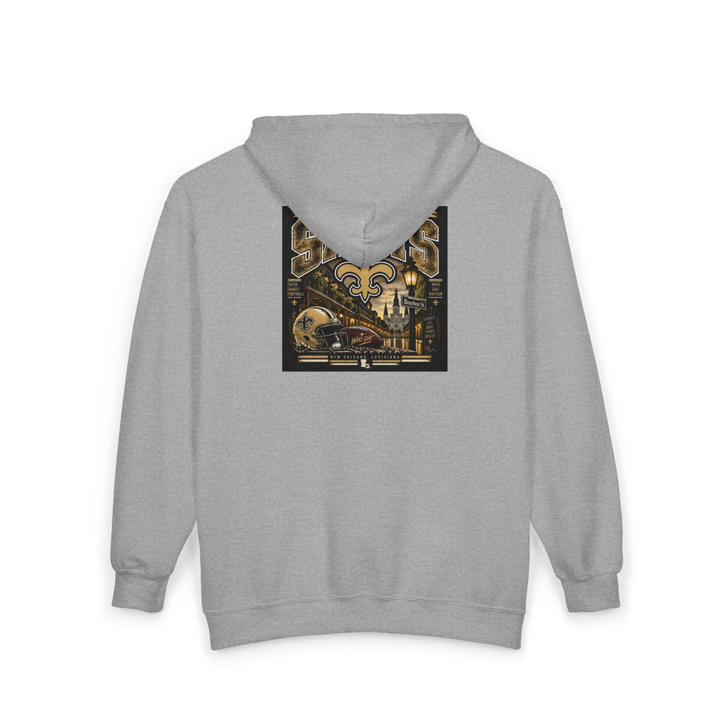 New Orleans Saints - Full-Zip Hooded Sweatshirt