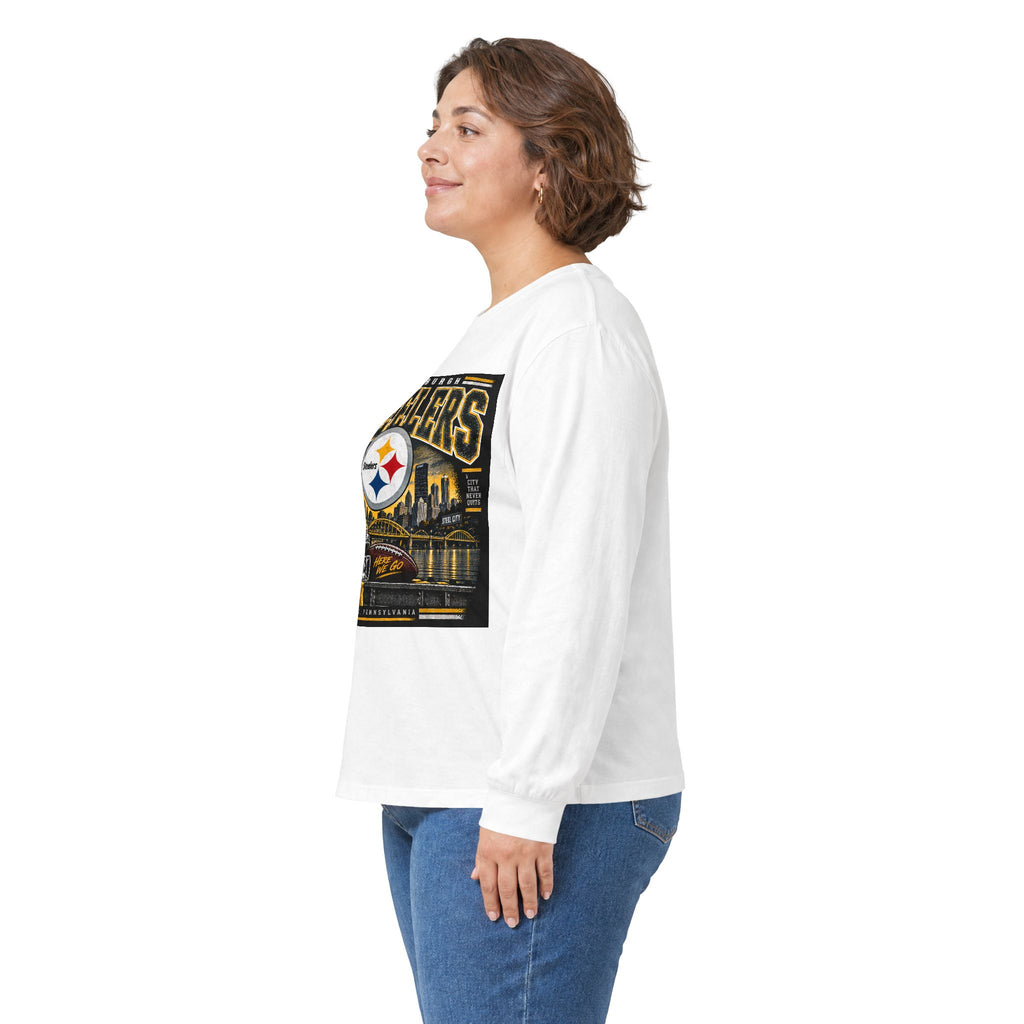 Pittsburgh Steelers Steel City Pride - Unisex Ultra Cotton Long Sleeve Tee