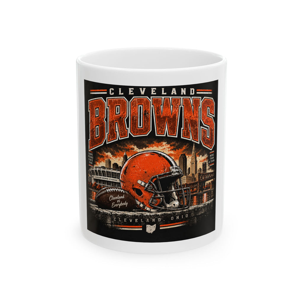 Cleveland Browns Skyline - Ceramic Mug 11oz and 15oz