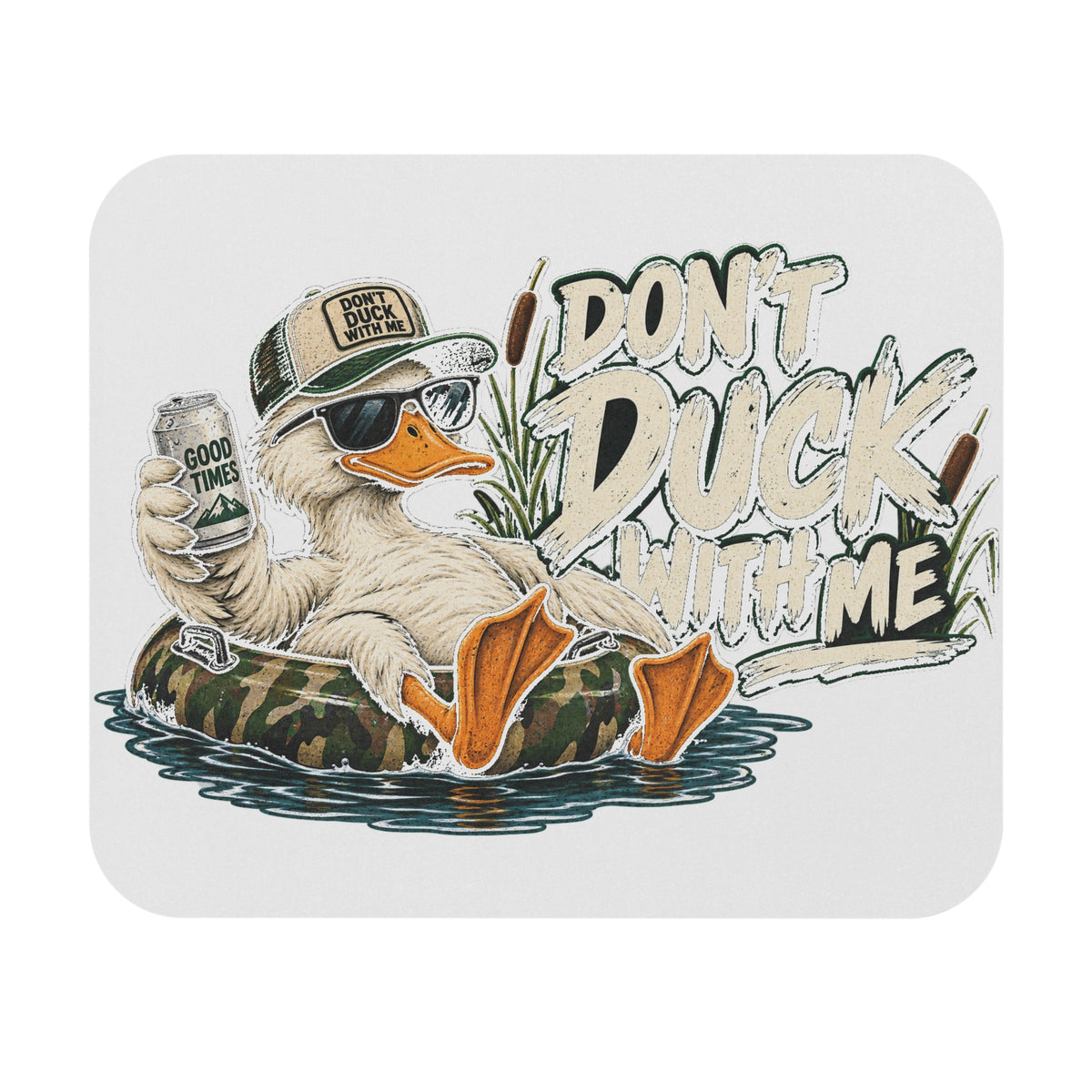 Duck With Me Camo - Mouse Pad