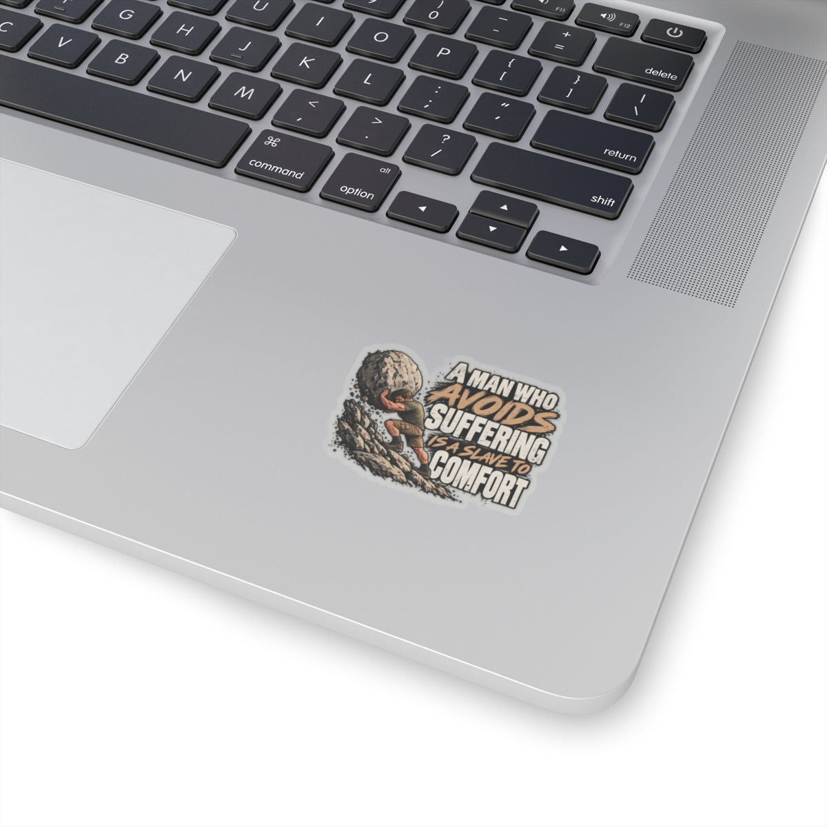 A Man Who Avoids Suffering - Kiss-Cut Sticker