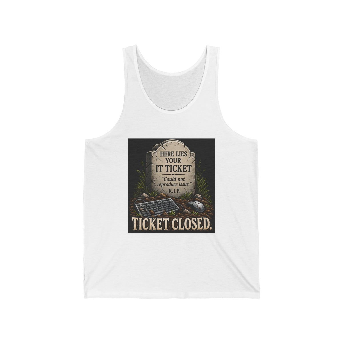 Ticket Closed - Athletic Tank