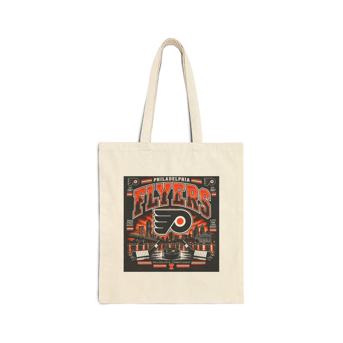 Philadelphia Flyers Urban Hockey - Canvas Tote